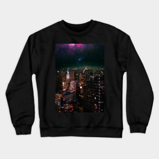 Night Light City Crewneck Sweatshirt